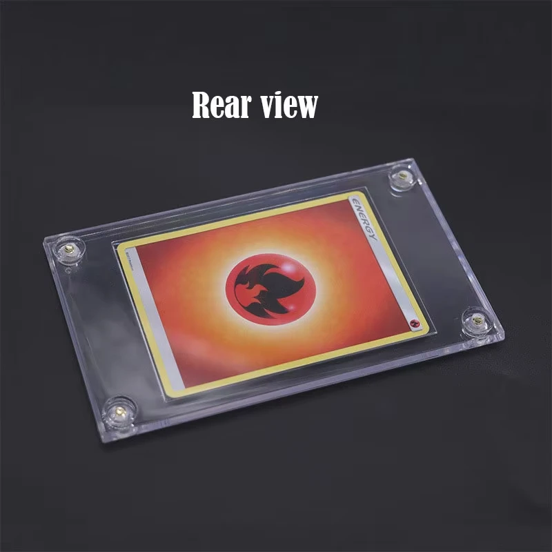 4 screw recessed card Baseball Football Basketball Hockey Sportscards Gaming Cards holder Trading Card Holder