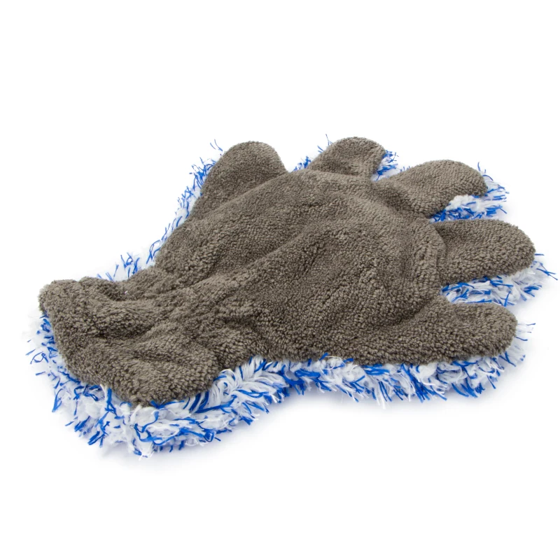 No Trace Nice Price Wheel Mitt Microfiber Car Wash Scratch Free Washing Mitt Car