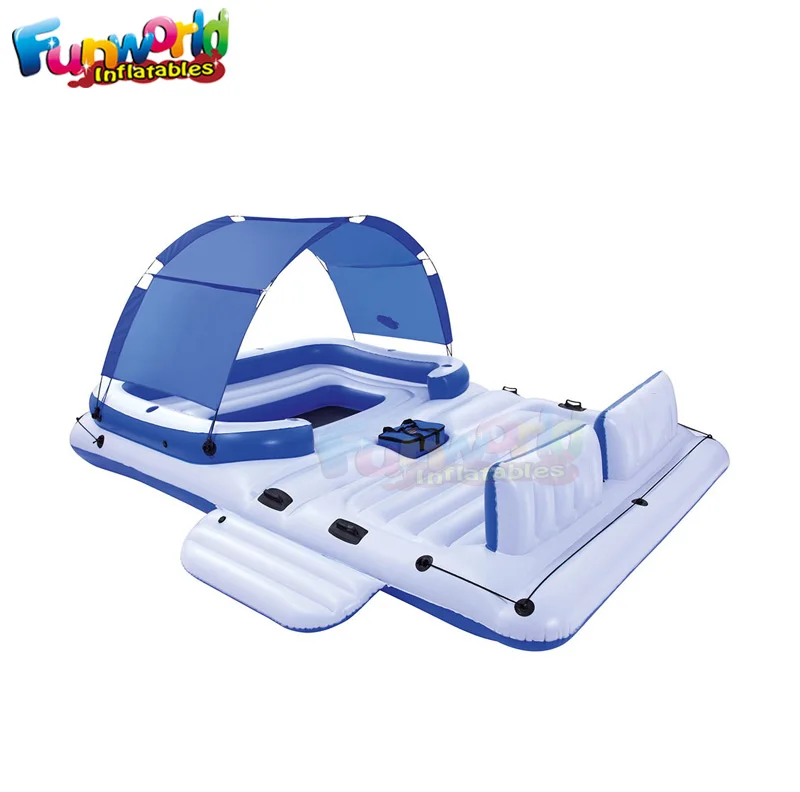 High quality floating inflatable water lounger inflatable pool sofa