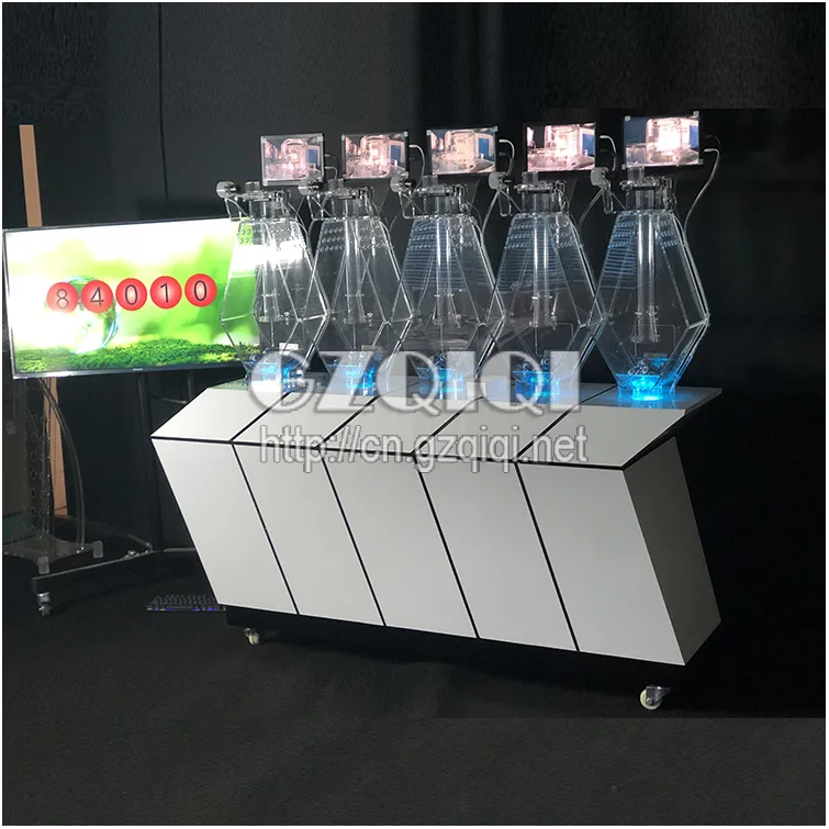 Customized rhombus multi-cylinder lottery machine