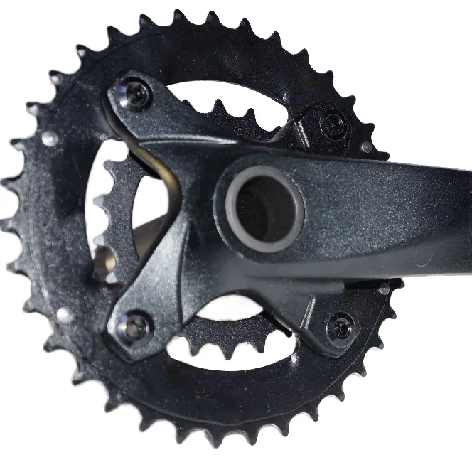 Full Alloy Mountain Bike Crankset with 32/22T Chainwheel BCD 104mm/64mm Bicycle MTB Crank