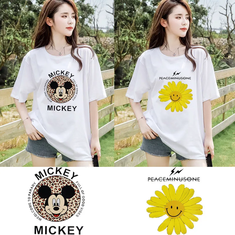 
Fashion T-shirts Custom Printing T-shirt Heat Transfer For Transfer Printing For Garment With Printed Heat transfer Sticker 