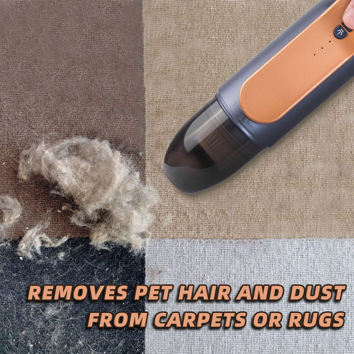 Car Vacuum cleaner wireless charging mini pet multifunctional portable high-power vacuum cleaner