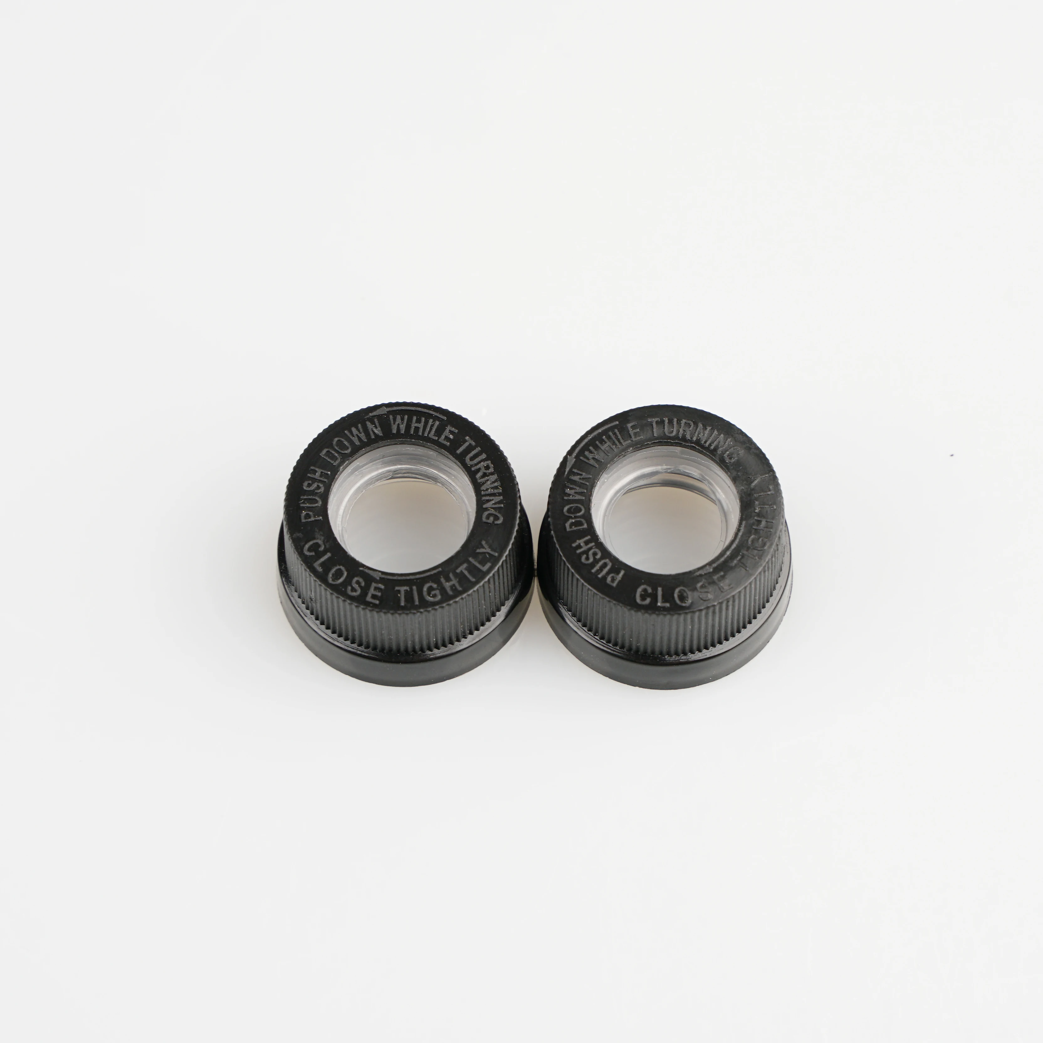 Bottles Plastic Customized Essential Oil Dropper Bottle Size 18mm T Plastic Screw Cap with Dropper Insert Plastic Drum Cap Seal