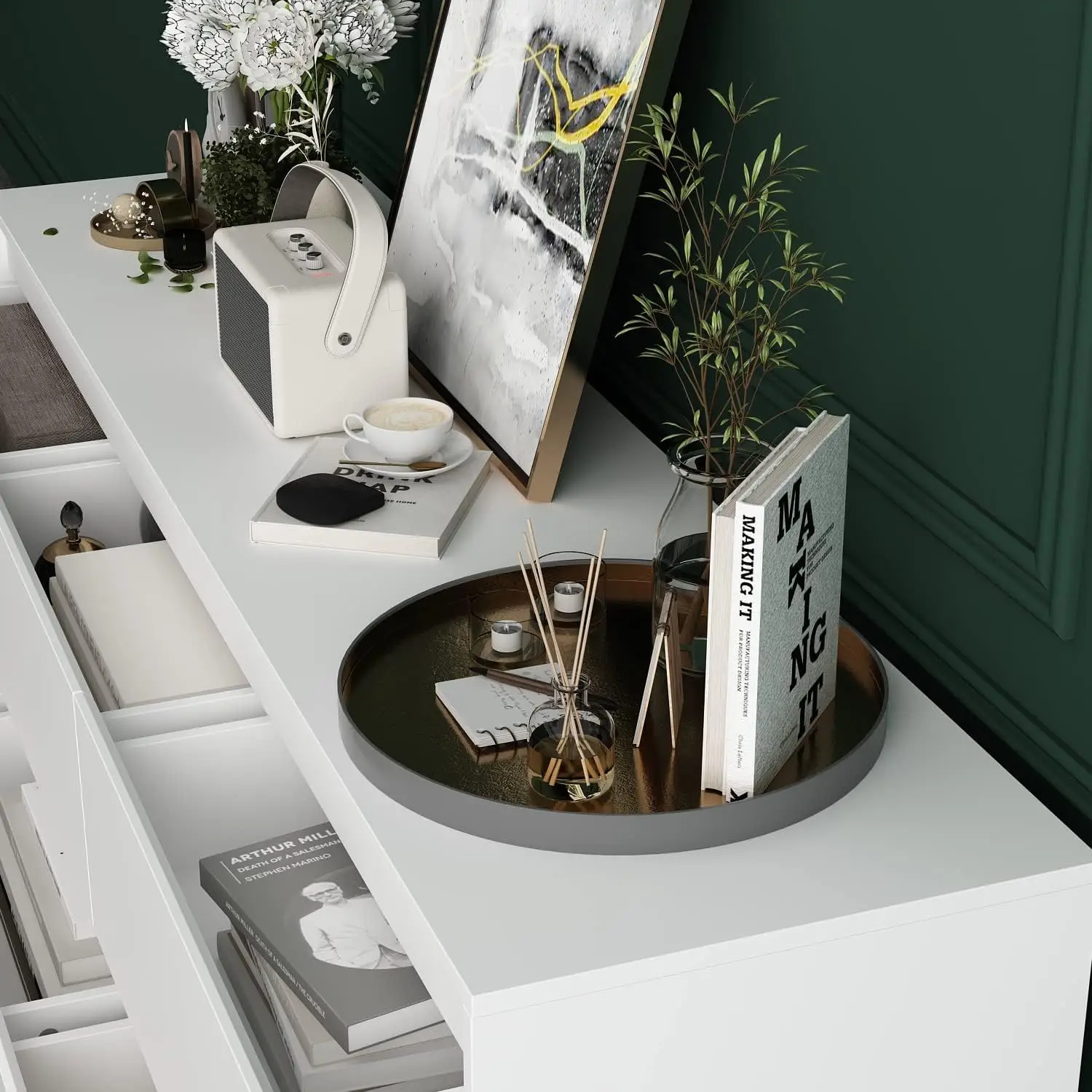 Luxury large chest of drawers drawers cabinet organizers mdf chest of drawers design