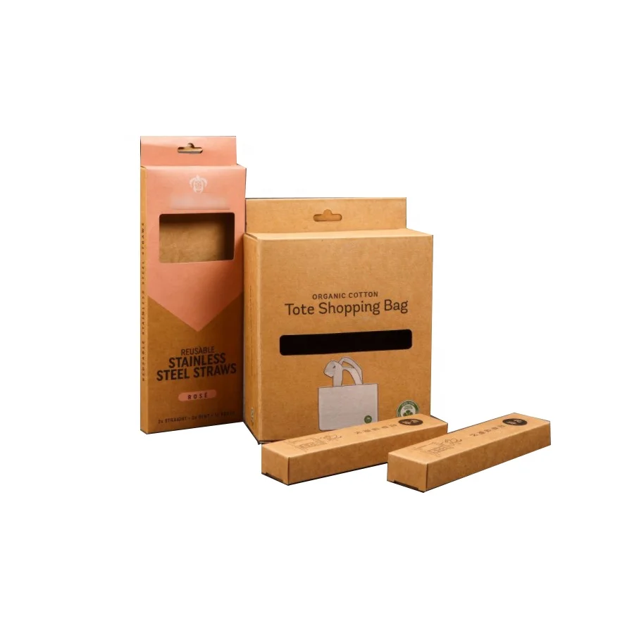 
Custom kraft paper box recycled small tote shopping bag packaging box 