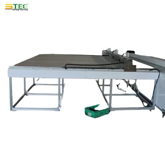 STEC Automatic measuring table for roller blind fabric cutting machine