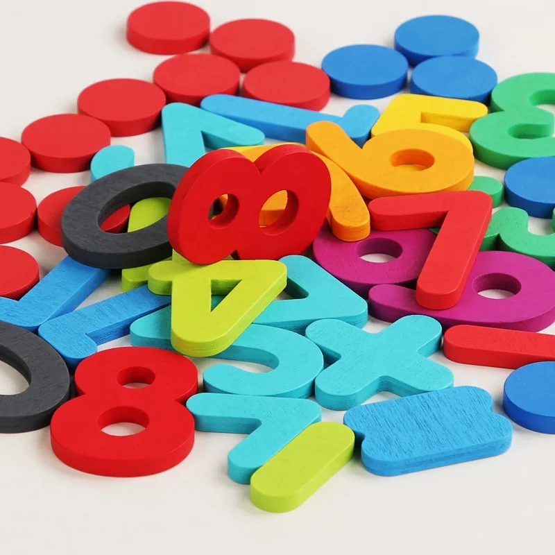Number Counting Math Game Wooden Addition And Subtraction Set Children Early Educational Arithmetic Ten Frame Set Game