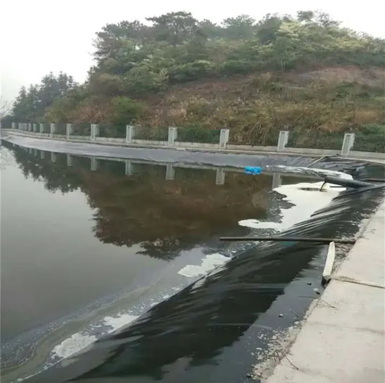 HDPE Geomembrane Geosynthetics Liner for Oxidation Pond Project