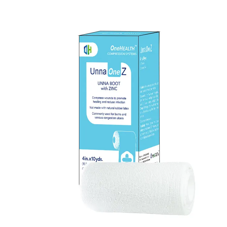 White Unna Boot Paste Bandage with Zinc Oxide
