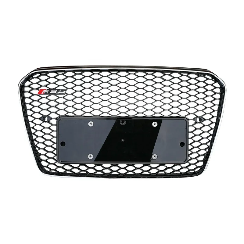 Новая сетчатая решетка ABS facelift для Audi A5 радиатор сотовые решетки передний бампер RS5 без логотипа