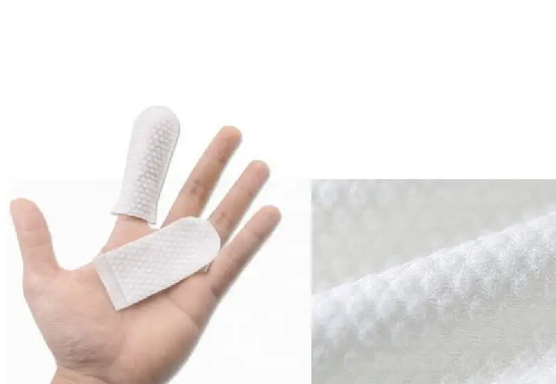 New developed safety gentle soft non-woven special cat dog teeth dental pet finger dry wipes
