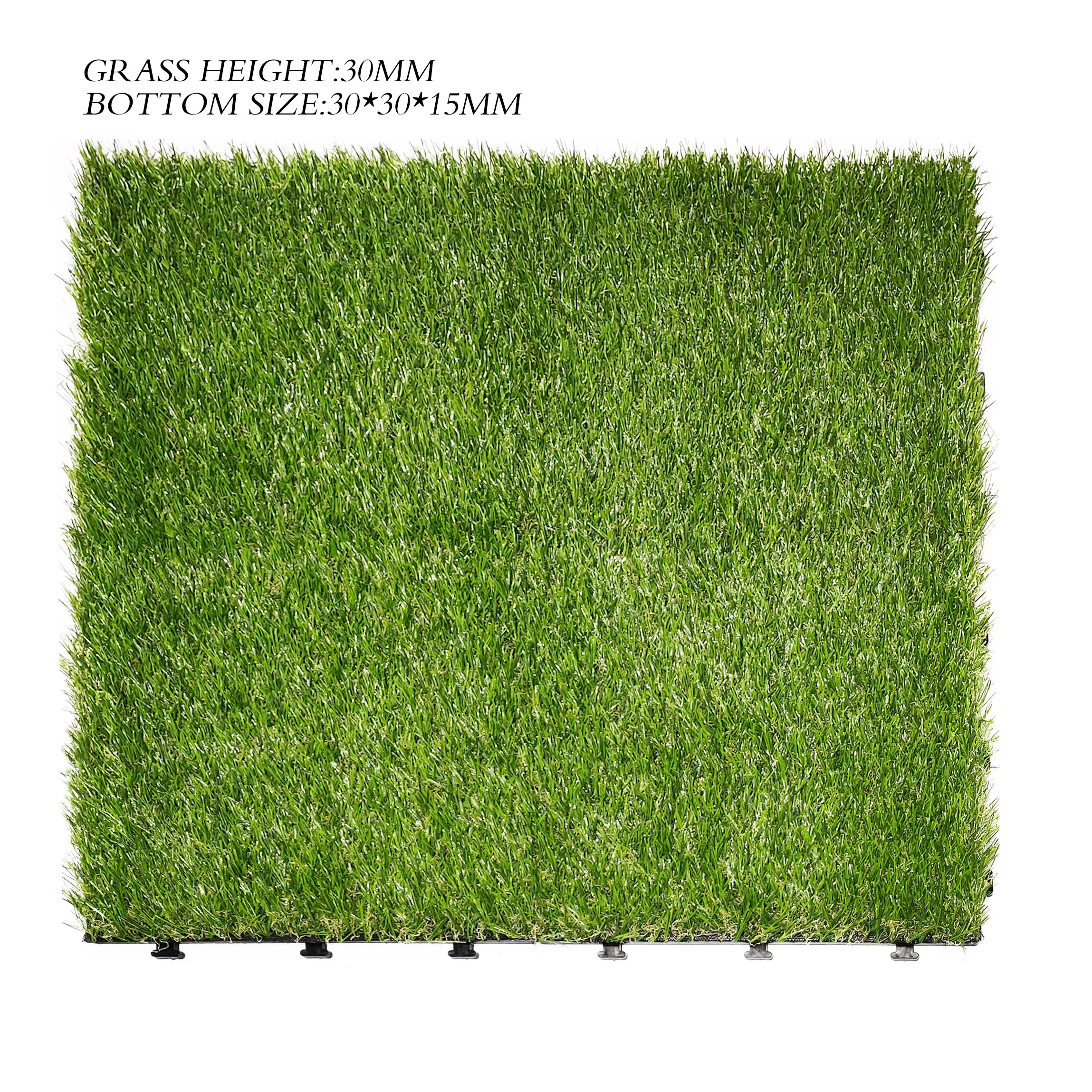  Блокировка искусственная трава плитка озеленение дерна