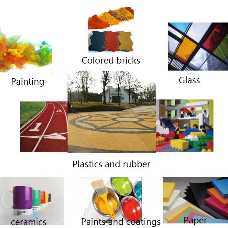 Iron oxide pigment supplier 20 color iron oxide red one product pigment color concrete cement pigment