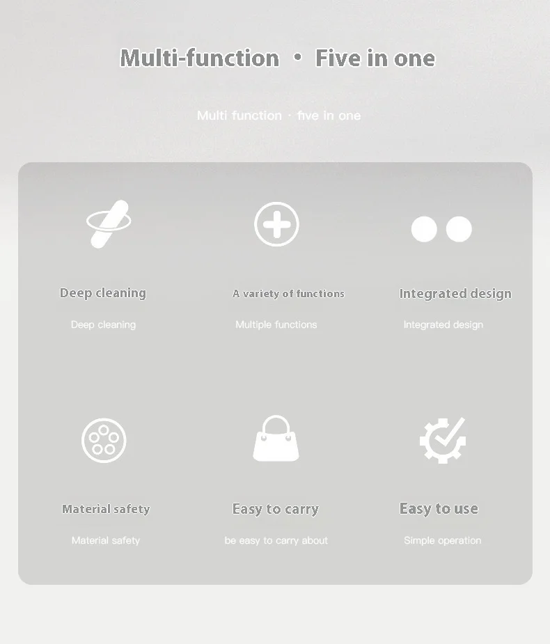 New Design 5 in 1 Multi Function Earphone Earbud TWS Cleaner Pen Brush Cleaning Tool Kit For Notebook Computer Phone Cleaner