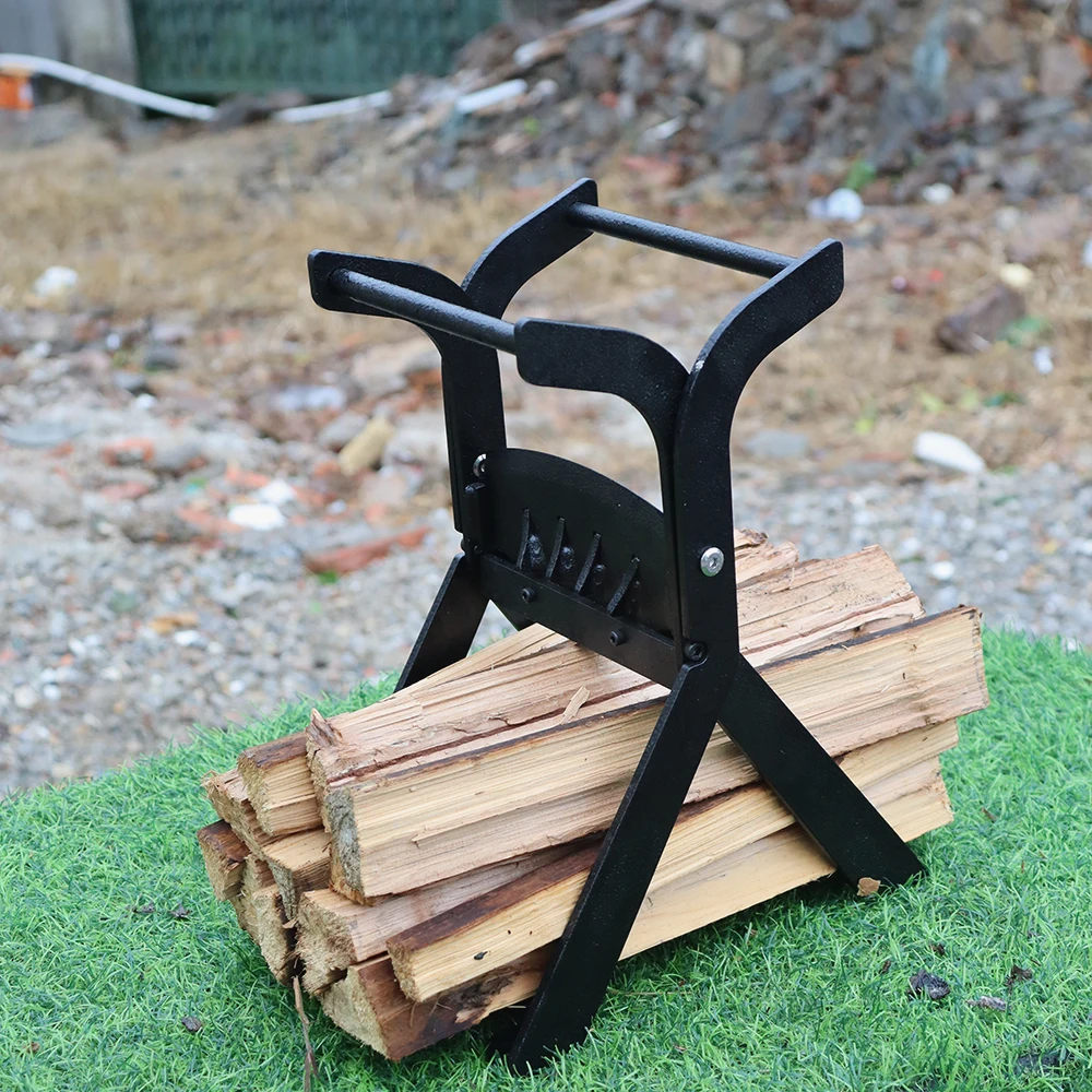 Portable Collapsible Firewood Cut And Splitter Machine Wood Log Kindling Splitting Tool