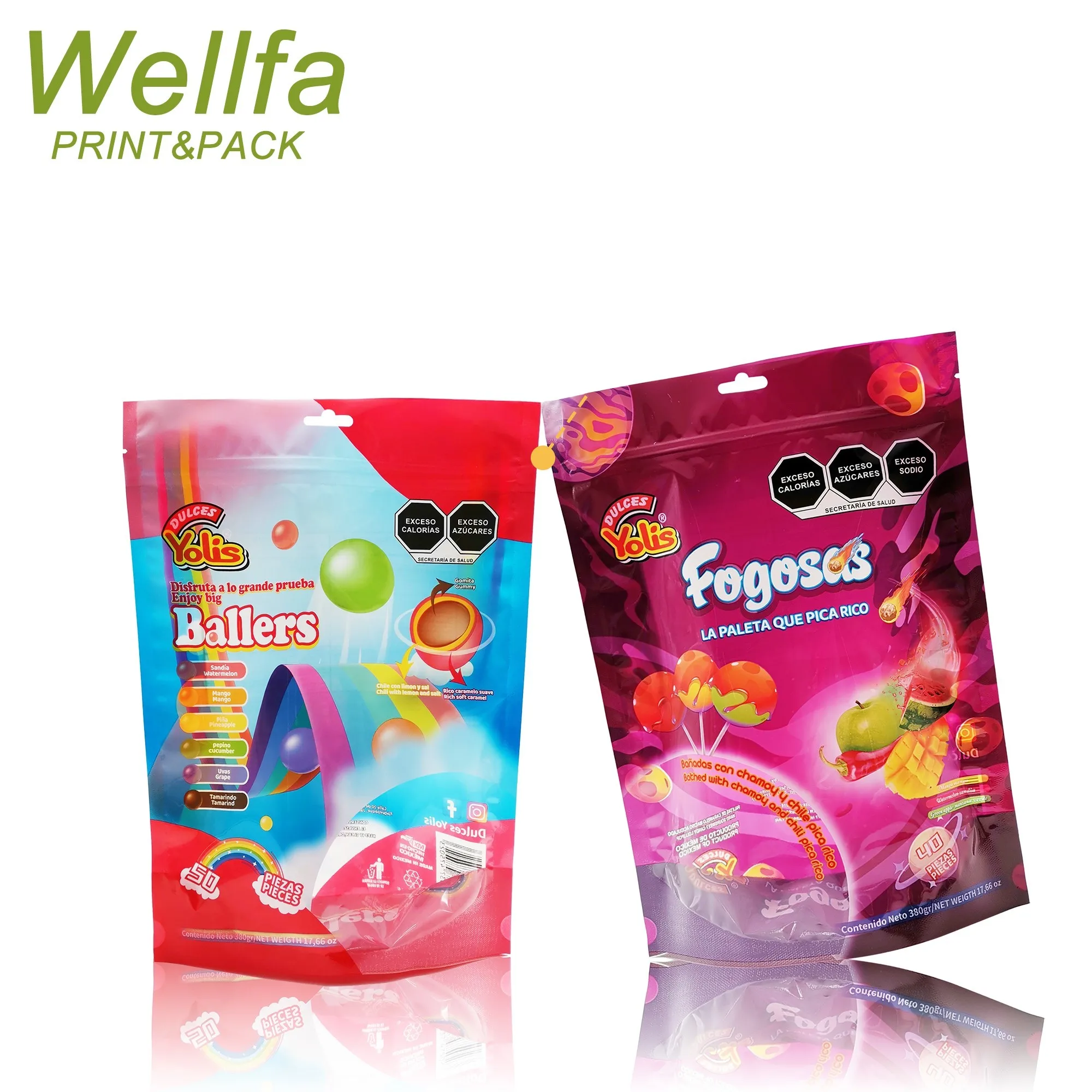 Запечатываемый пакет с застежкой-молнией