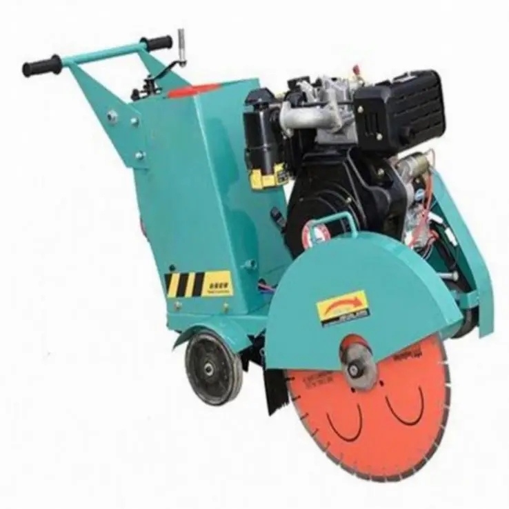 Supply Electric Pavement Floor Saw Road Cutter Reinforced Cutting Concrete Slab