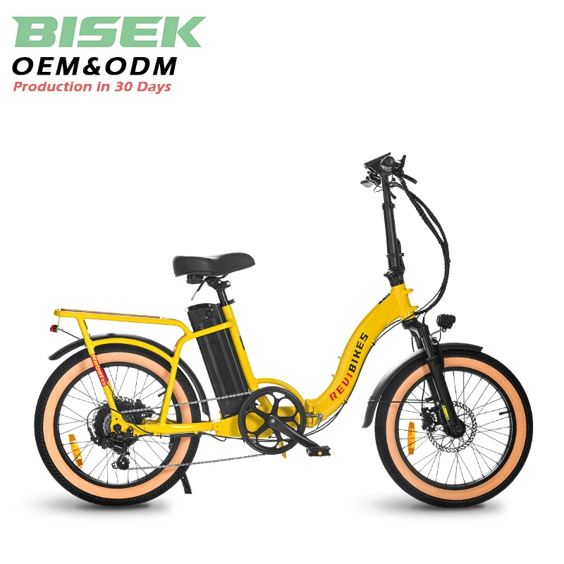 New design Foldable Electric Bicycle 48V 500W 15Ah lithium battery Suspension Fork  US warehouse stock for woman