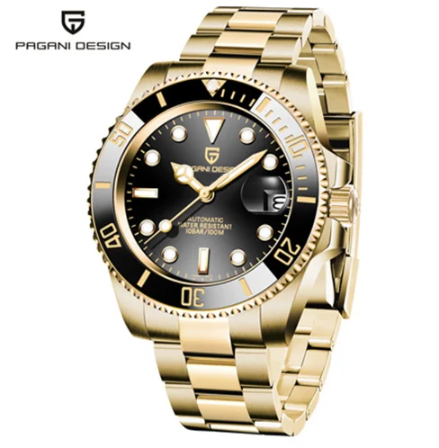 New PAGANI DESIGN 007 Men Wristwatches Brand Luxury Sport Men Waterproof Mechanical Watch Japan NH35 factory dropshipping Outlet