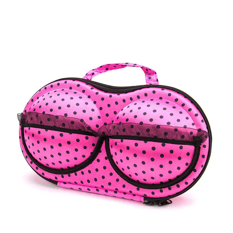 Travelsky Wholesale Bra Bag EVA Women Travel Organizer Underwear Storage Bag