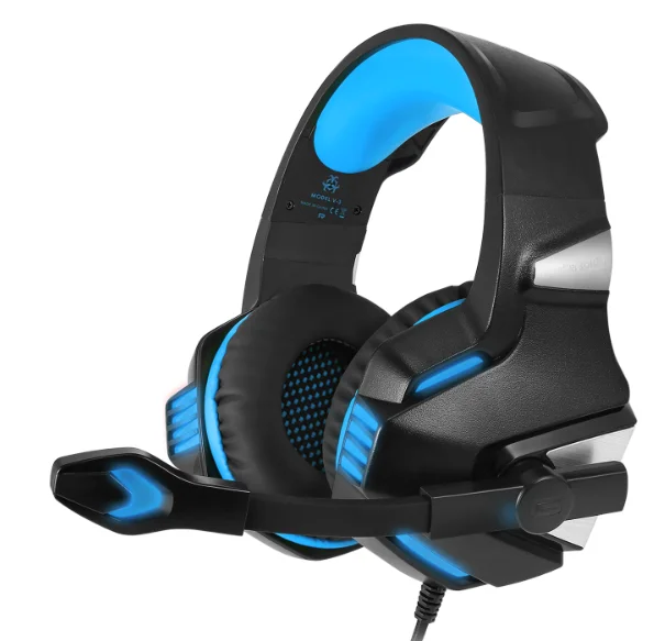 Hunter Spider V3 Deep Bass Game Headphone Stereo Surrounded Sound Over-Ear Gaming Headset with Led Light