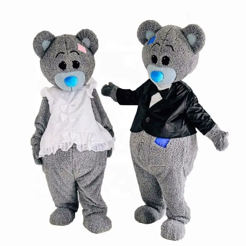 MKMN  Funny halloween cosplay cartoon teddy bear mascot costume