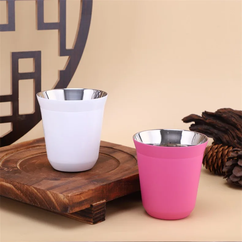 304 Stainless Steel Arabica Coffee Cup is Suitable For Outdoor Use in Coffee And Tea Families