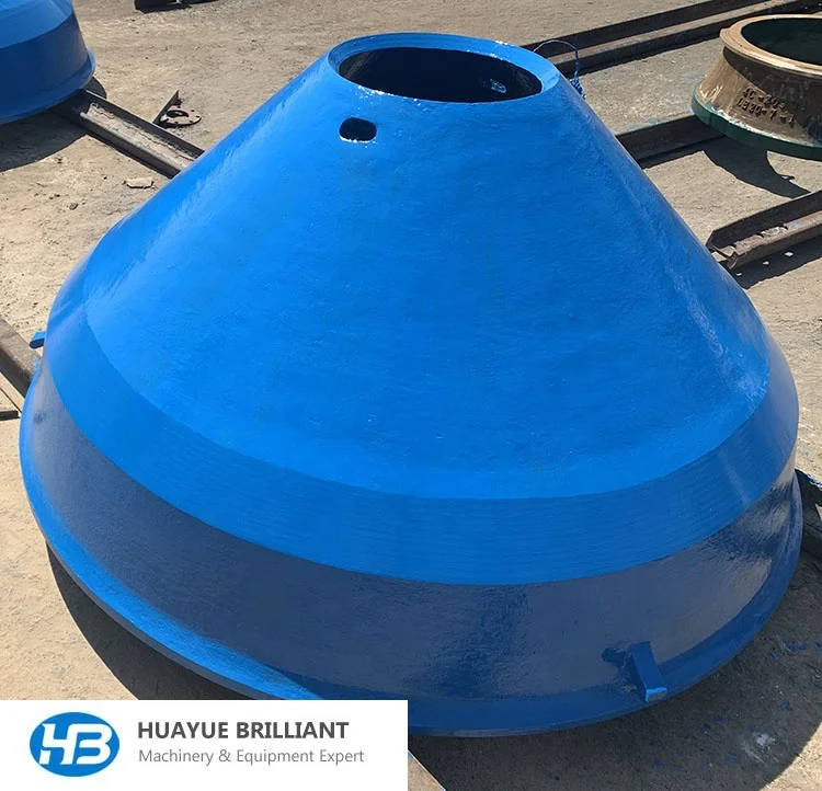 HPB500 Cone Crusher Spare Parts Mantle and Bowl Liner with High Manganese Steel