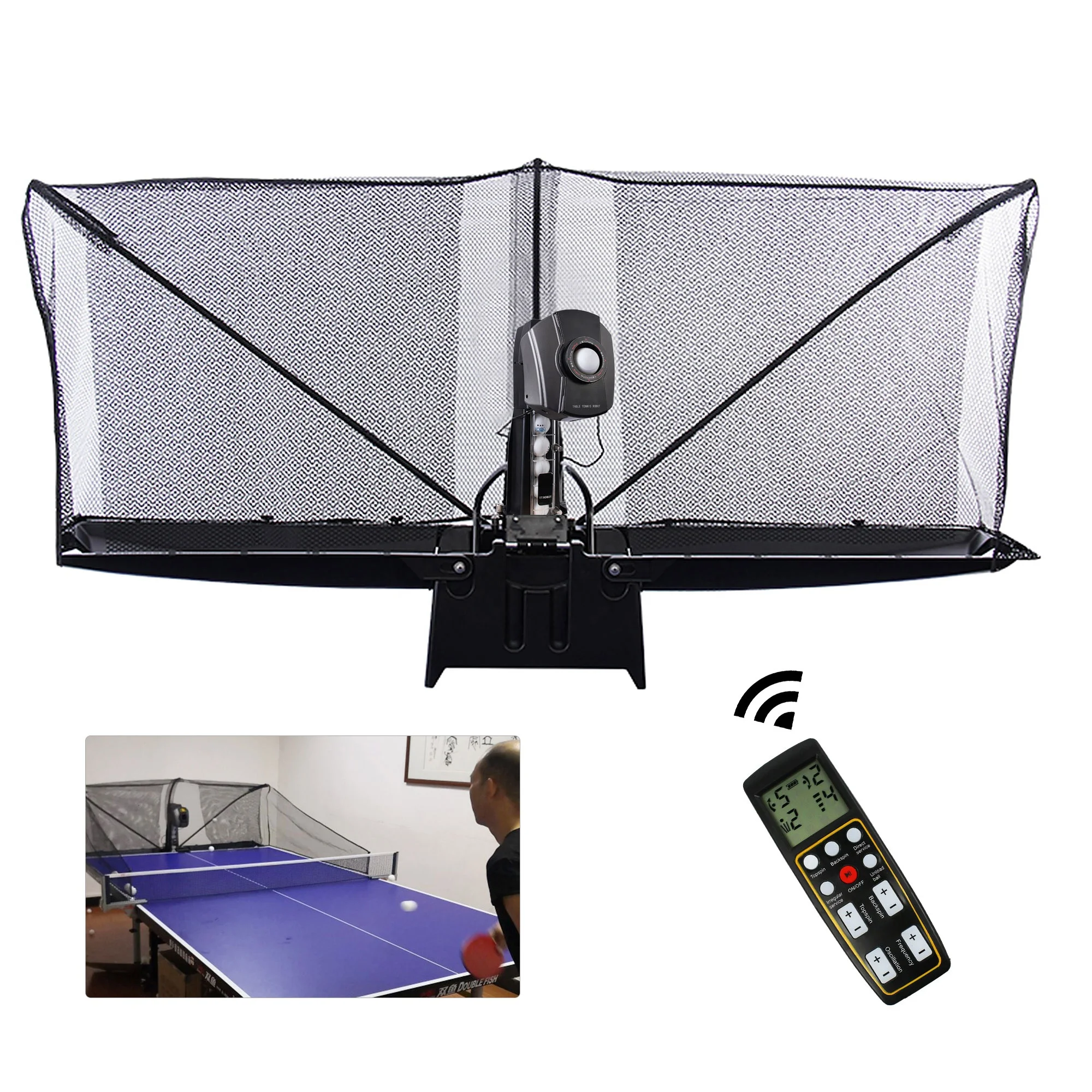 Table Tennis Ball Machine Home Professional Single-Person Table Tennis Automatic Ball Collecting And Serving Machine