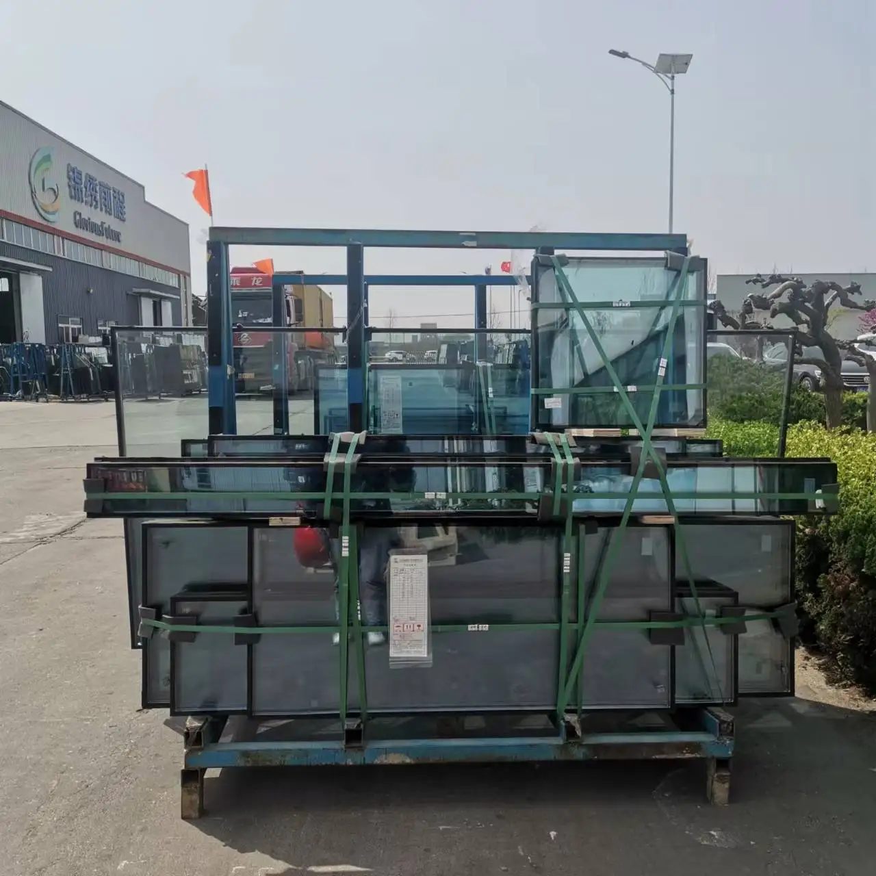 Hollow Insulated Building Facade Glass, Greenhouse Tempered Insulating Glass Panels, Double Glazing Glass