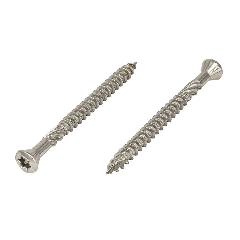 Screw Manufacturer Torx Wood Screw Flat Countersunk Head Knurled Shank Wood Screws