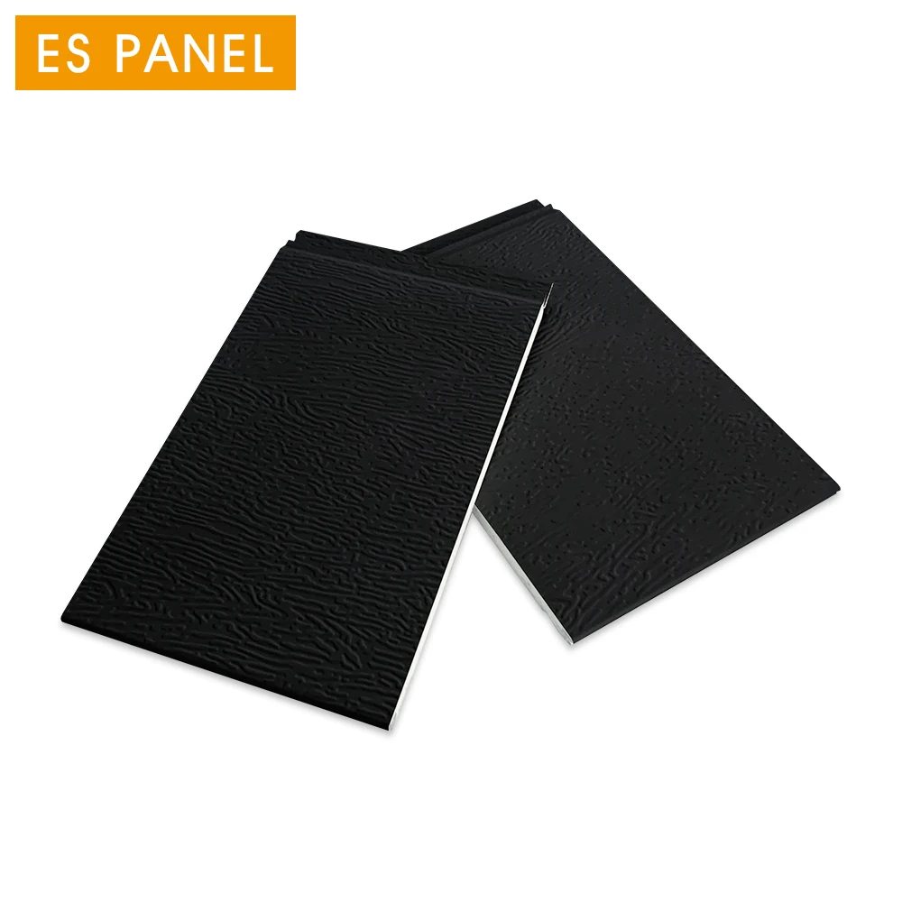 High density construction materials 3d Pu wall facade panels for house and building