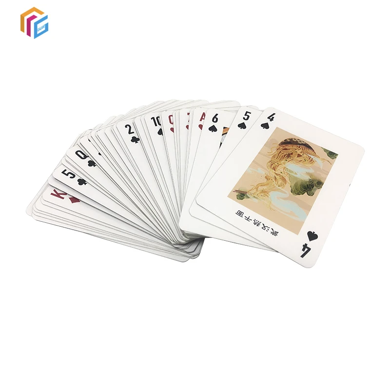 Custom Wholesale Classical Solitaire Board Game Multiplayer Gathering Entertainment Table Poker Paper Playing Game Cards