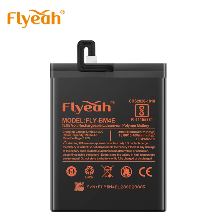 Wholesale 0 cycle real capacity 4000mAh bm4e cell phone battery for MI F1 battery