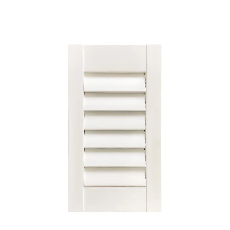 Jiraw Louvre Shutter Direct Selling Premium Wooden China Graphic Design White Classic Horizontal Exterior Wood Window Shutters
