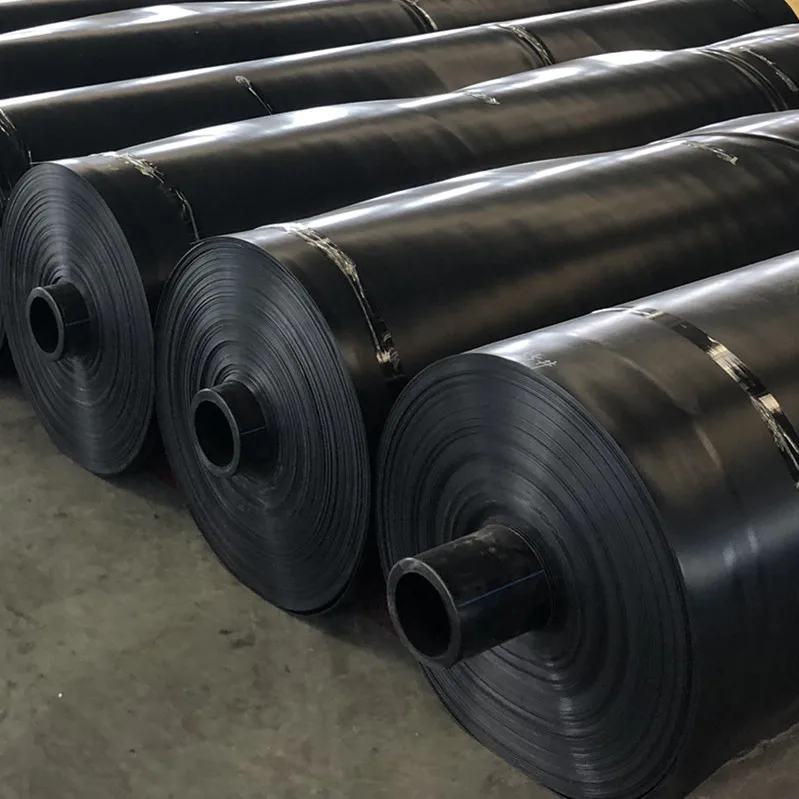 
HDPE geomembrane plastic pond liner for prawn farm 