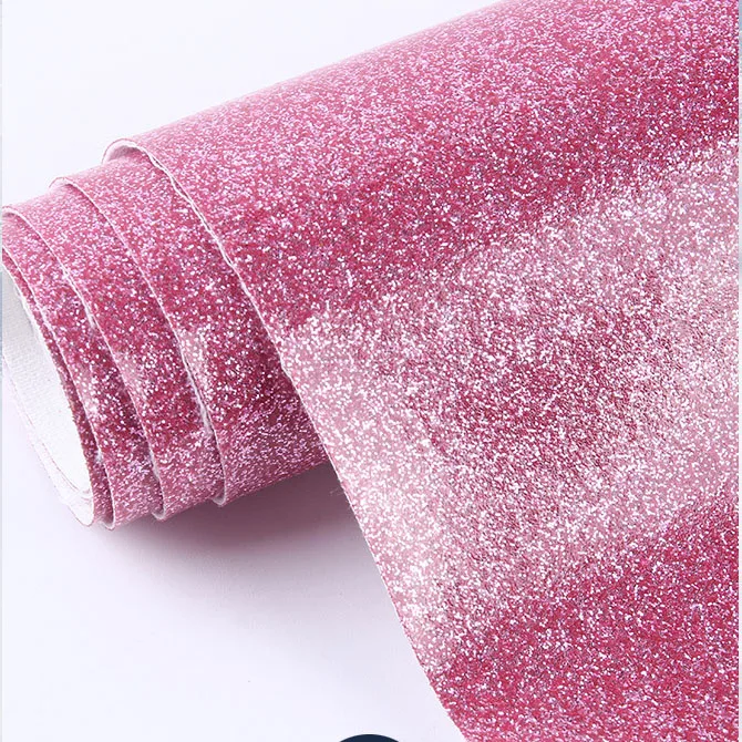 0.6 MM Soft imitation glazed leather Water Proof PU Artificial Fake Leather For Cloth Bag