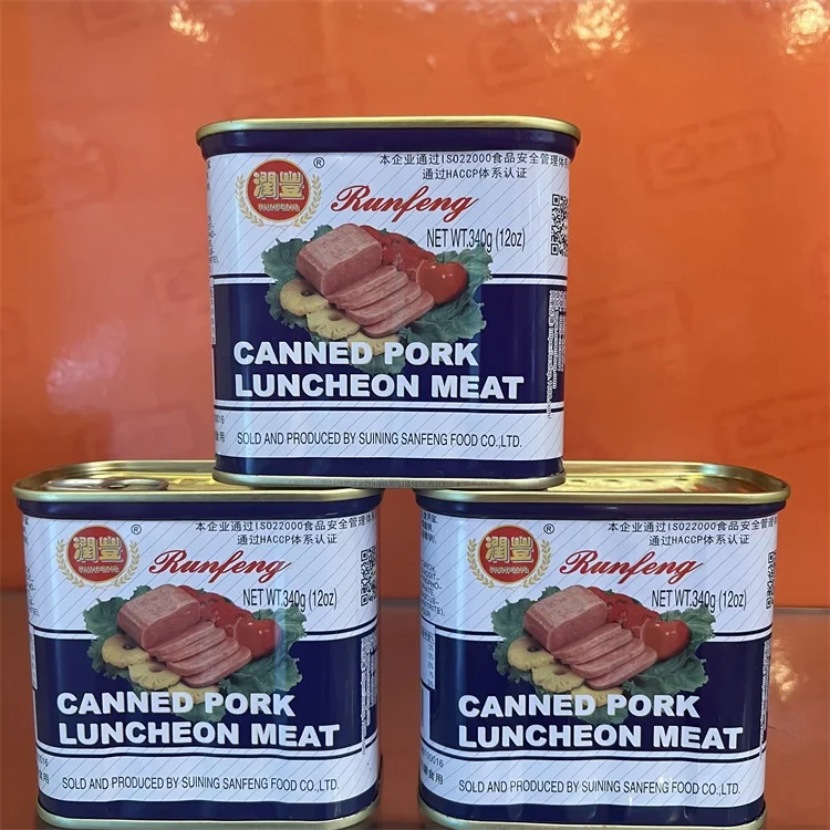 China manufacturer wholesale hot pot pork luncheon meat