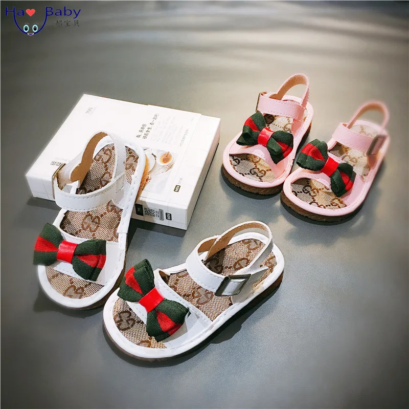 
Новинка, детские сандалии Hao для девочек, детские пляжные сандалии с мягкой подошвой, детская повседневная обувь с бантом, оптовая продажа, обувь для маленьких девочек  (1600067849102)