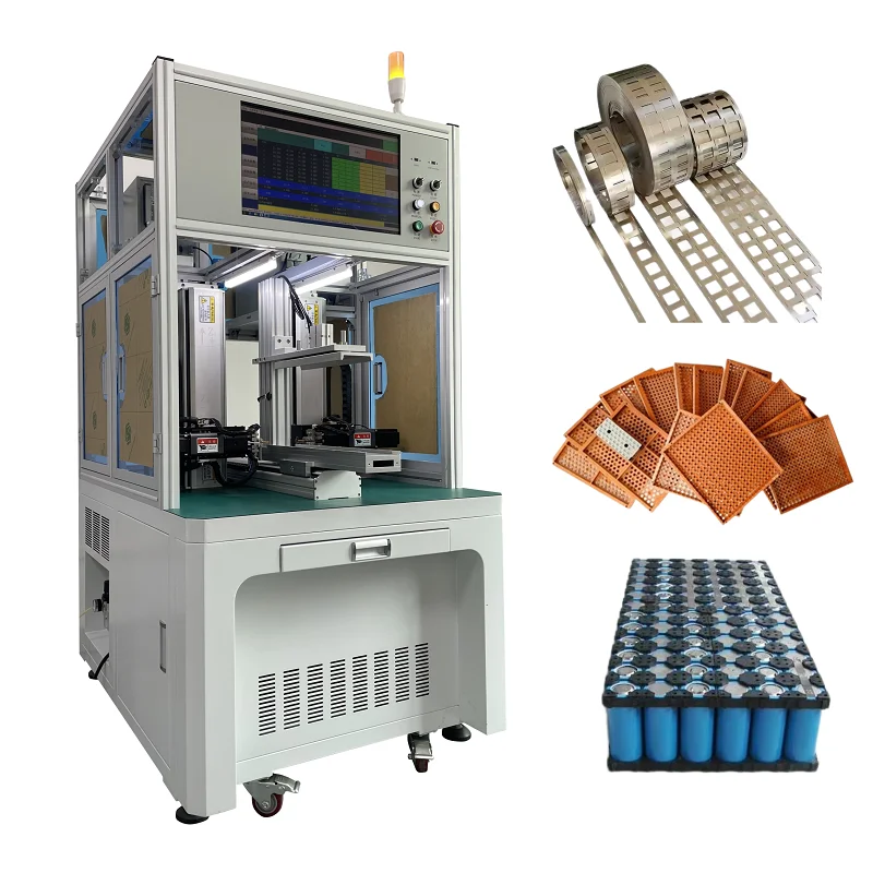 Automatic Double Side PC Control EV Battery Spot Welding Machine