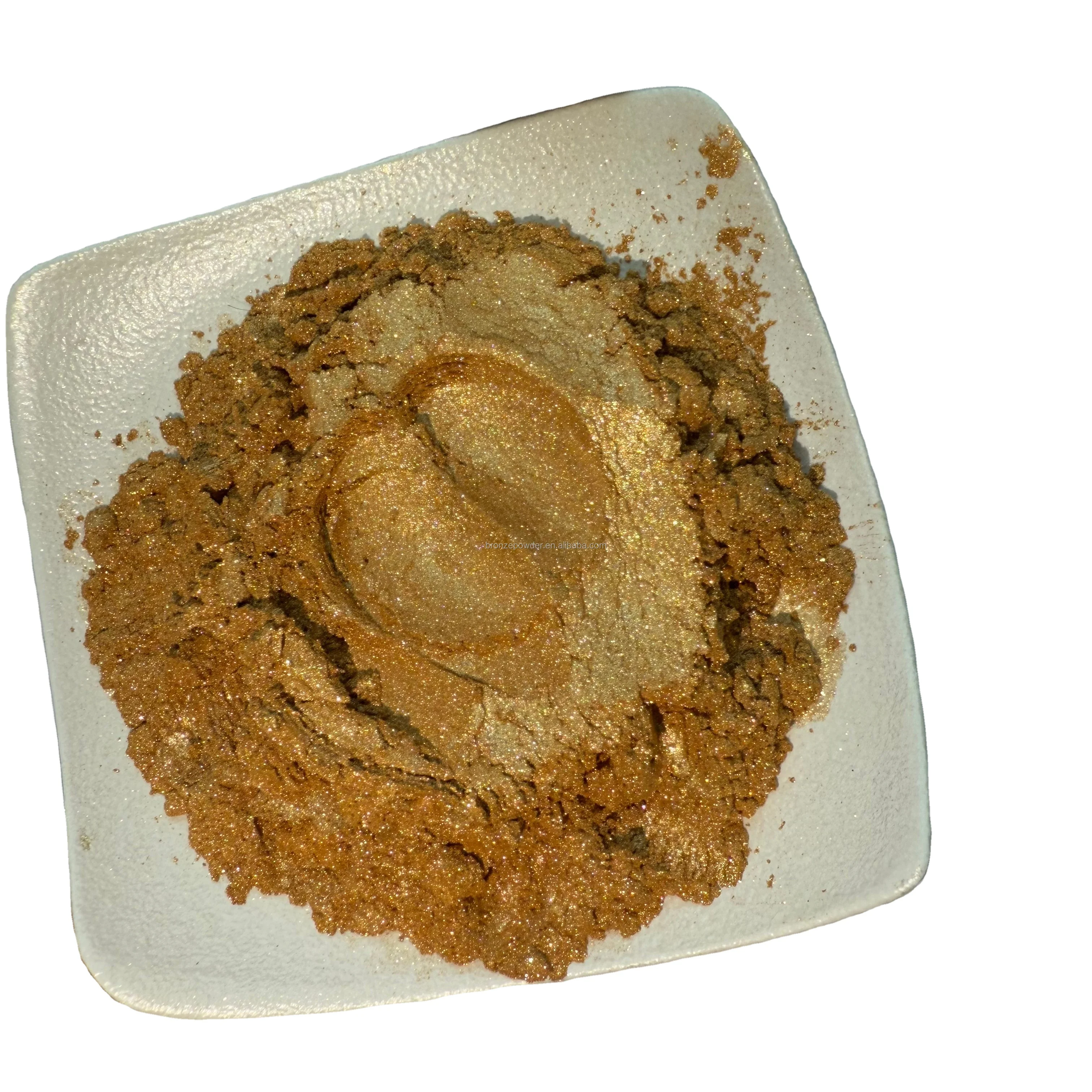 GOLD DIAMOND Pearlescent Ceramic Pigment Glitter Powder Fantastic Vision Effects with Sunshine Resistance Paints