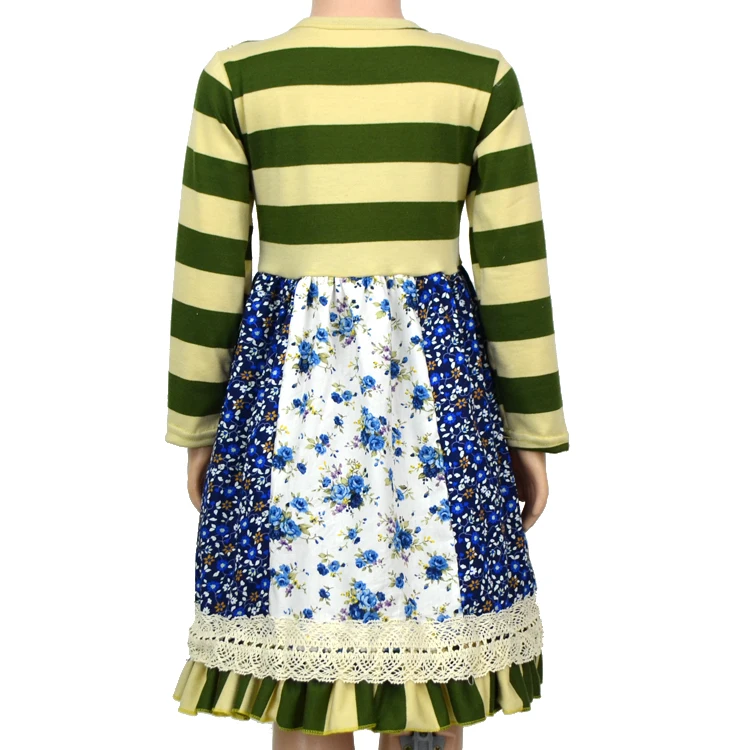 Digital Print Customization Beggar Skirt new born baby clothes Big Pocket Cute baby knitted dress