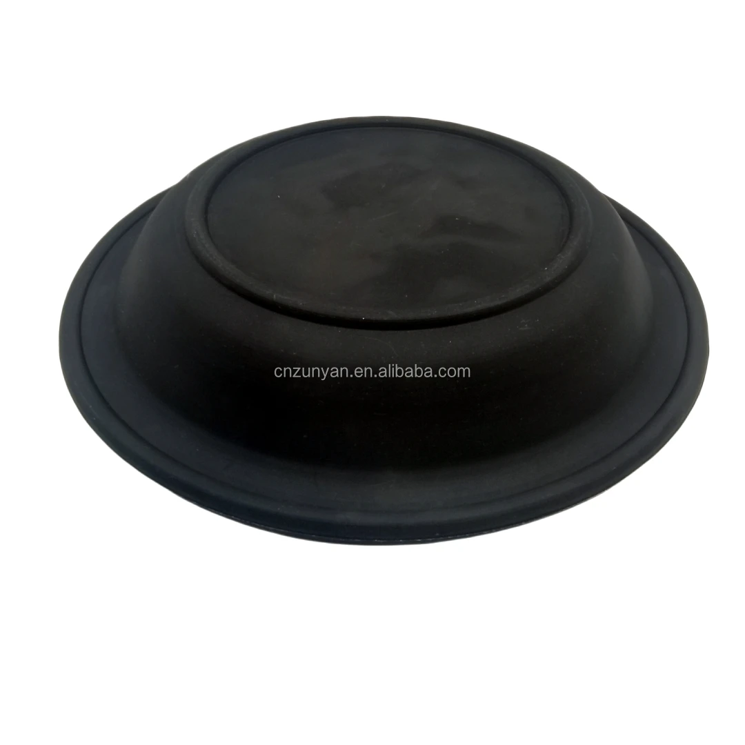Customized Different Thickness PTFE EPDM Vulcanized Pump Silicone Rubber Diaphragm for Pump and Valve