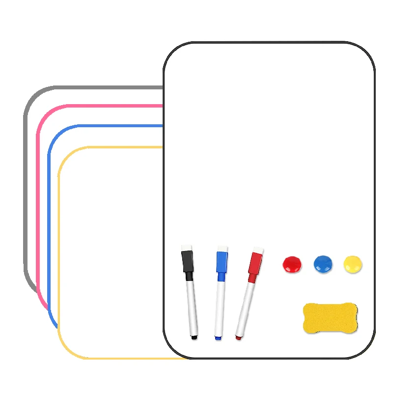 white board a3 magnetic desktop Small Double-sided Plastic frame dry erase for school home Children whiteboard