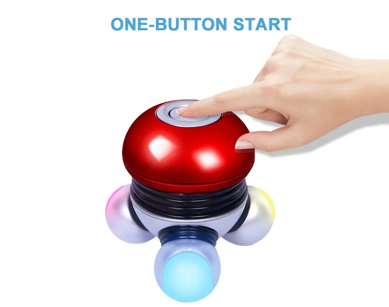 LY-617B электронный мини портативный вибрирующий массажер для тела