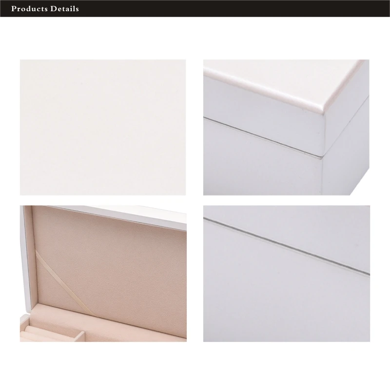 OEM ODM custom logo paint lacquer wooden box storage women watch jewelry luxury gift box set fashion gift packaging