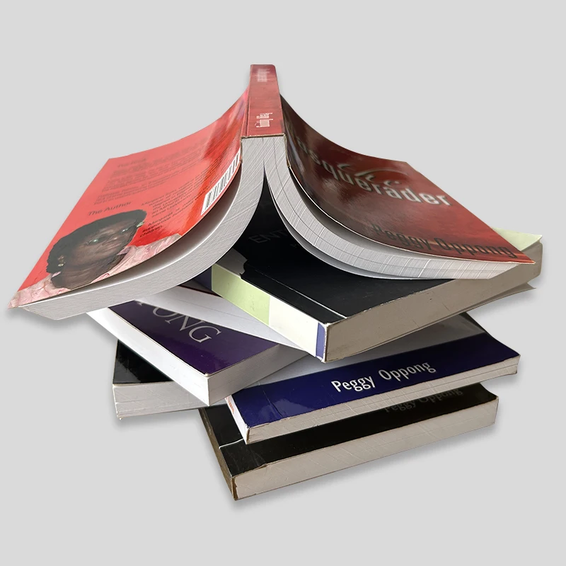 Guangzhou factory cheap perfect binding type book printing