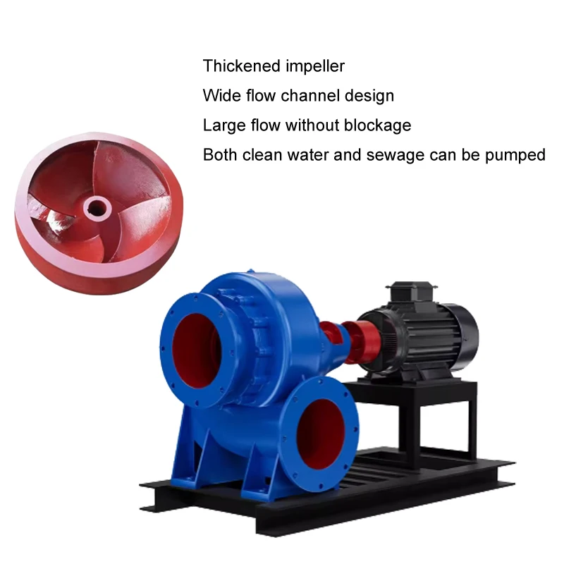 Self-Priming Centrifugal Diesel Engine Oil Pump for Irrigation and Sewage Diesel Engine Sewage Pumps
