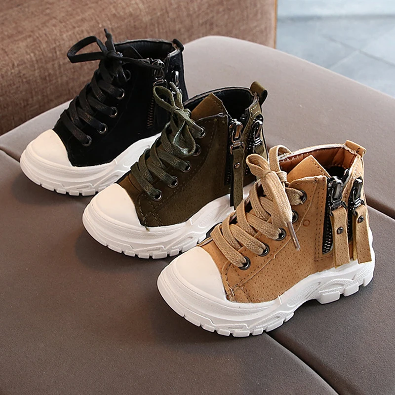 Новинка 2021 года; Детская обувь; Сезон осень-зима; Детские Ботинки Martin; Короткие ботинки средней высоты для девочек; Обувь для маленьких и средних детей; Outdoo